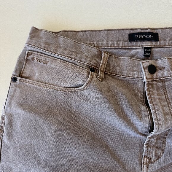 Proof Rover Pant 34x32 Dark Bronze Grey - Picture 2 of 2